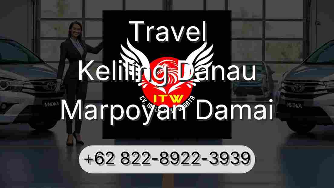 Travel Keliling Danau Marpoyan Damai