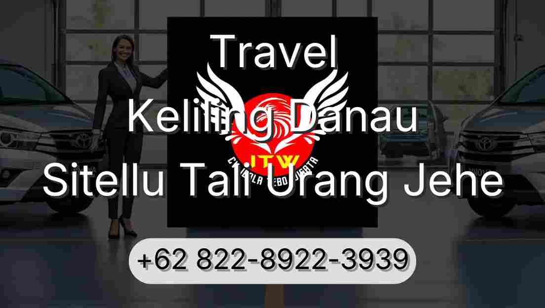 Travel Keliling Danau Sitellu Tali Urang Jehe
