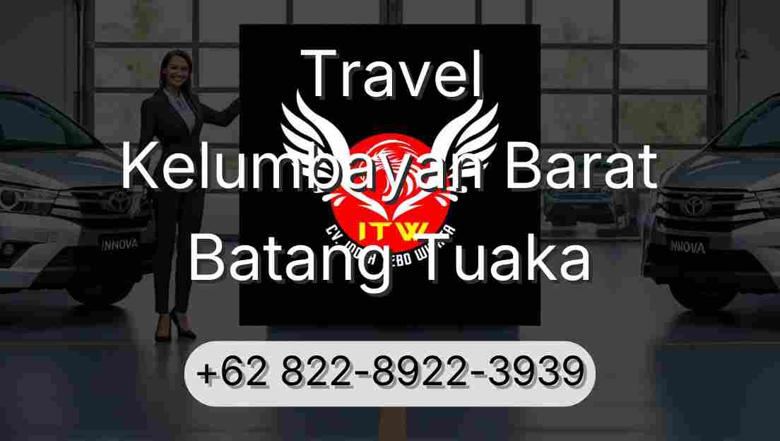 Travel Kelumbayan Barat Batang Tuaka