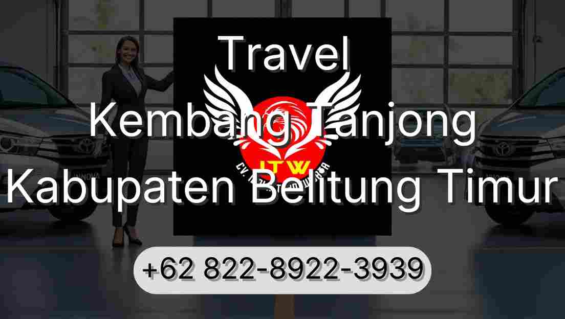 Travel Kembang Tanjong Kabupaten Belitung Timur
