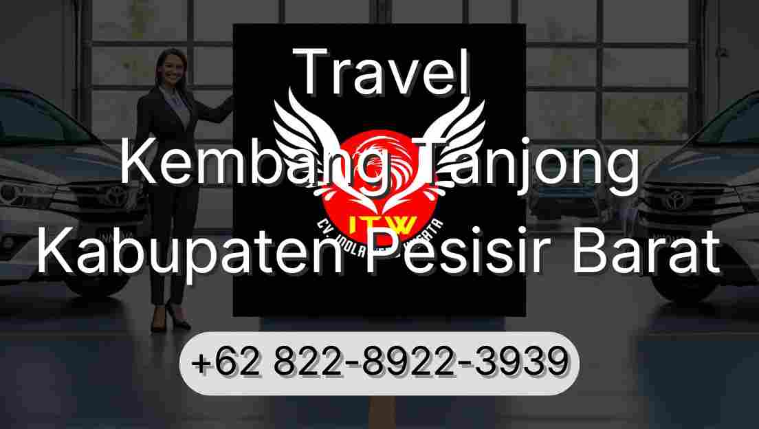 Travel Kembang Tanjong Kabupaten Pesisir Barat