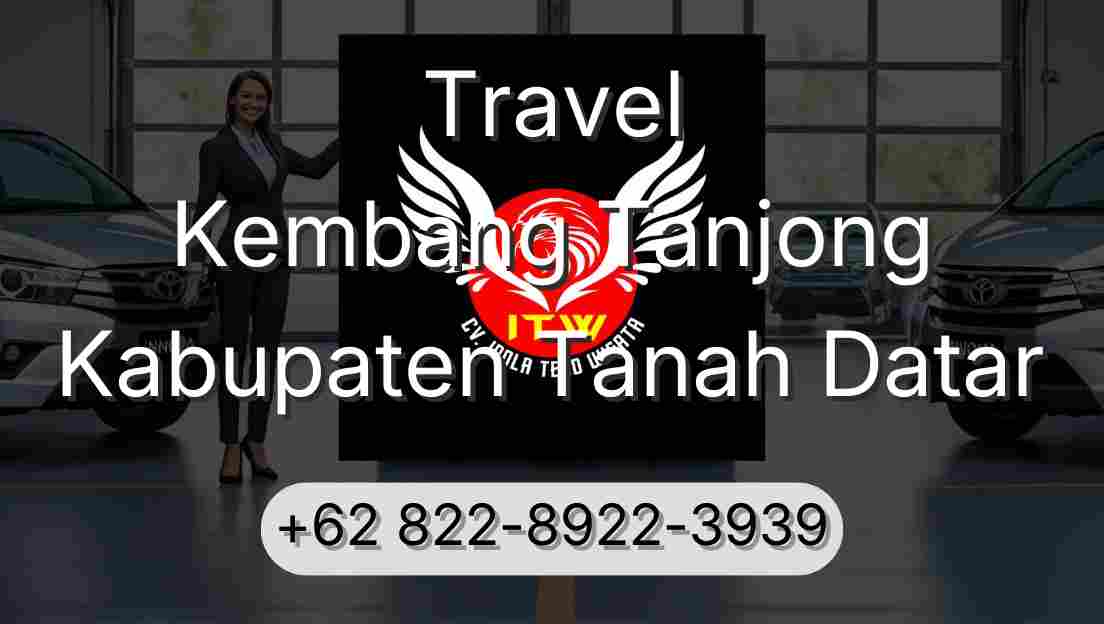 Travel Kembang Tanjong Kabupaten Tanah Datar