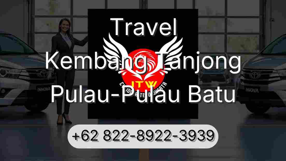 Travel Kembang Tanjong Pulau-Pulau Batu