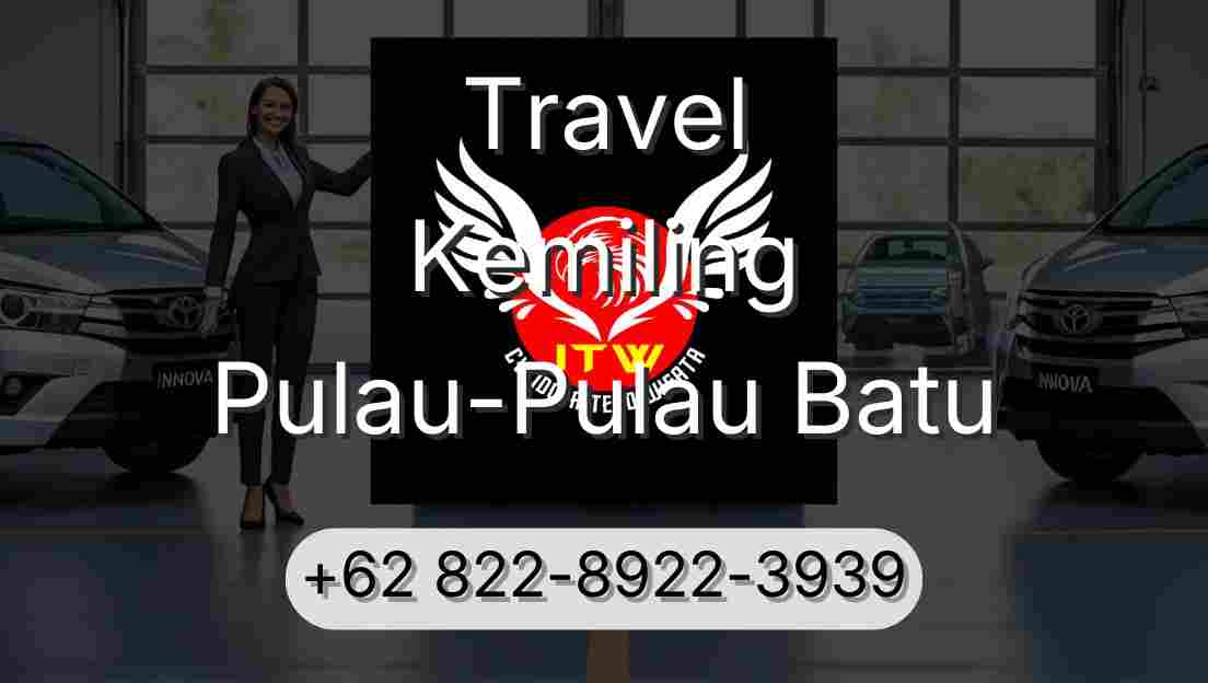 Travel Kemiling Pulau-Pulau Batu
