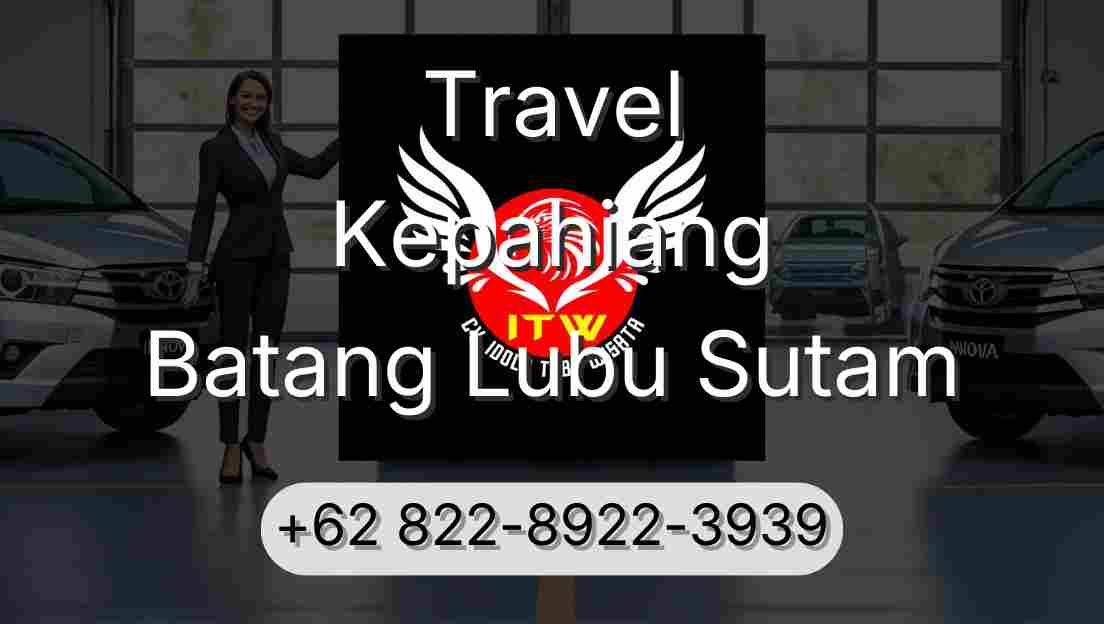 Travel Kepahiang Batang Lubu Sutam