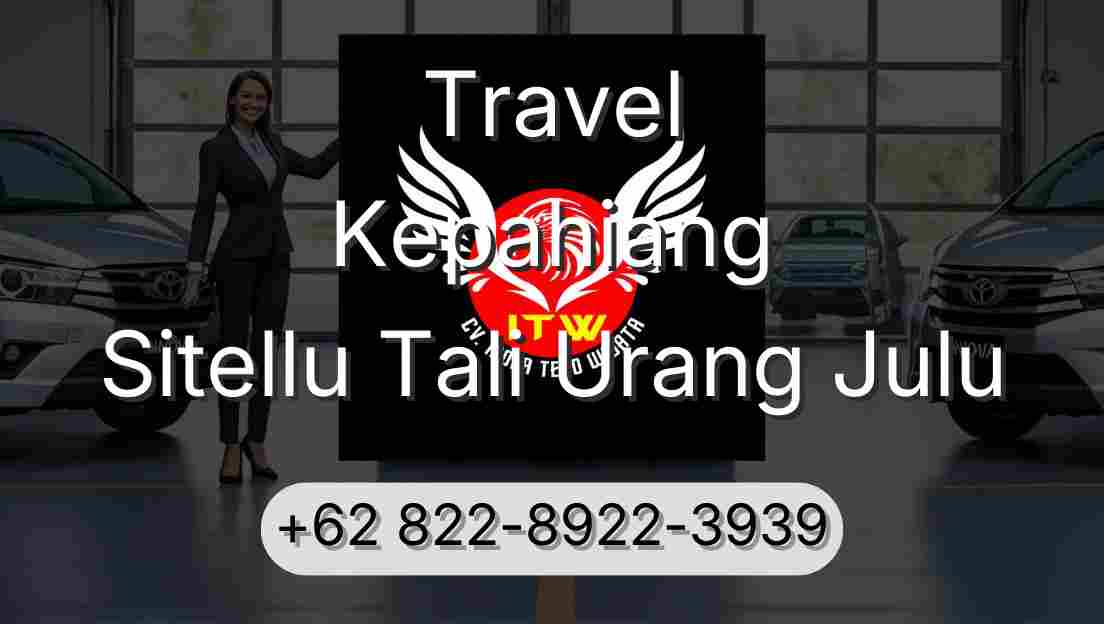 Travel Kepahiang Sitellu Tali Urang Julu