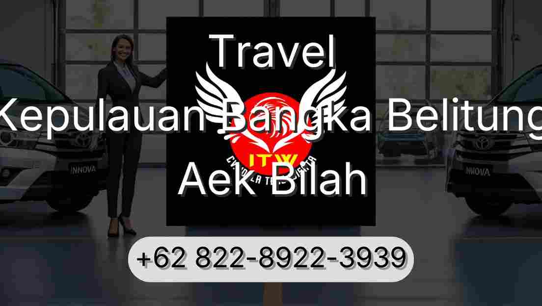 Travel Kepulauan Bangka Belitung Aek Bilah