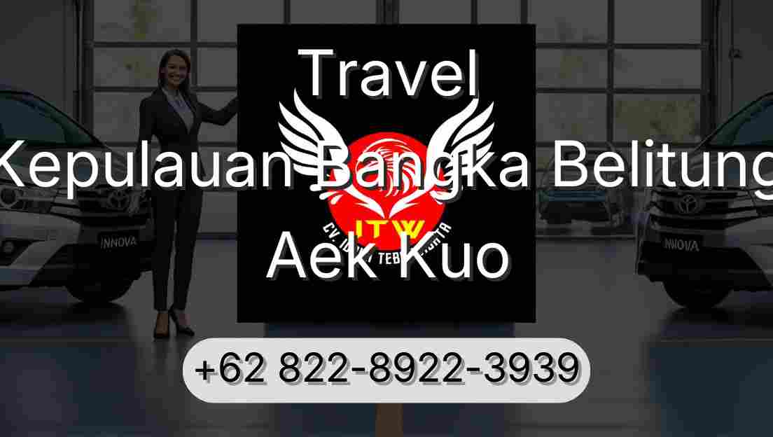 Travel Kepulauan Bangka Belitung Aek Kuo
