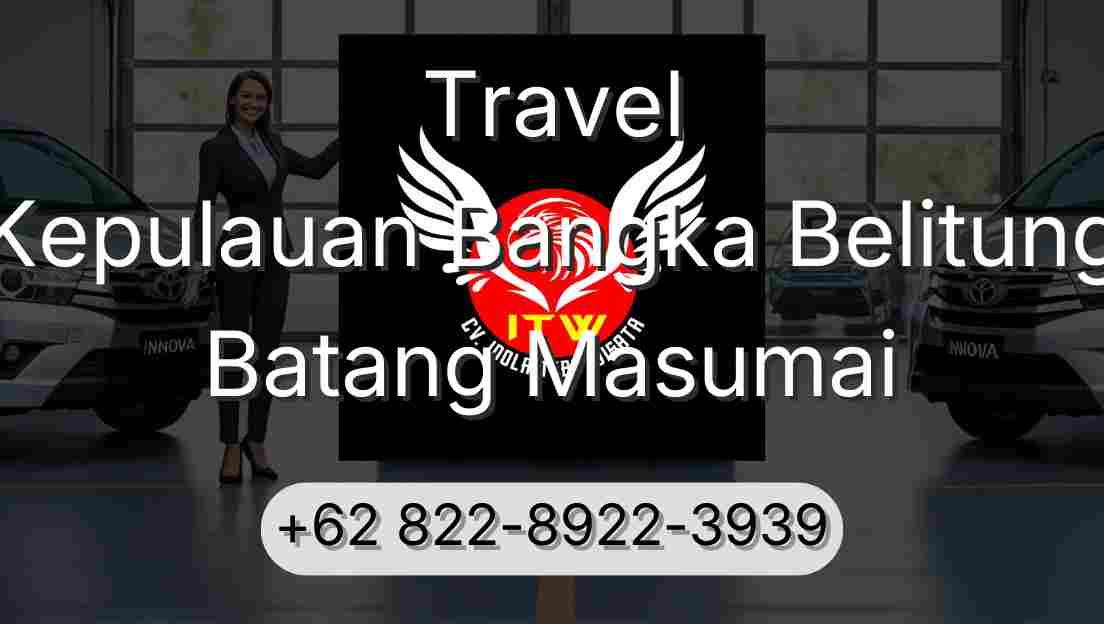 Travel Kepulauan Bangka Belitung Batang Masumai