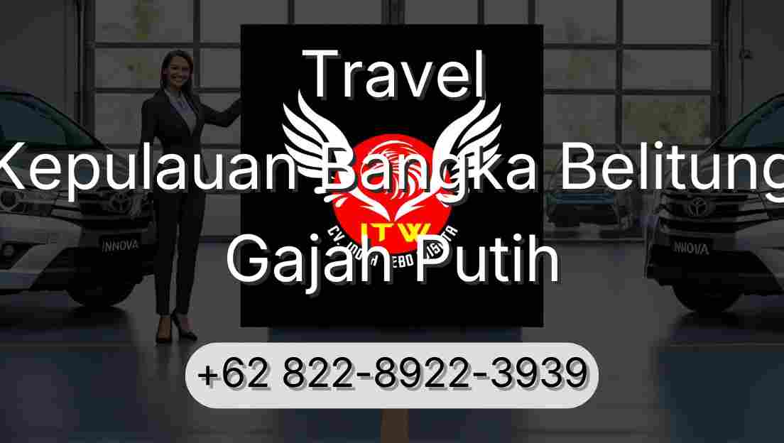 Travel Kepulauan Bangka Belitung Gajah Putih