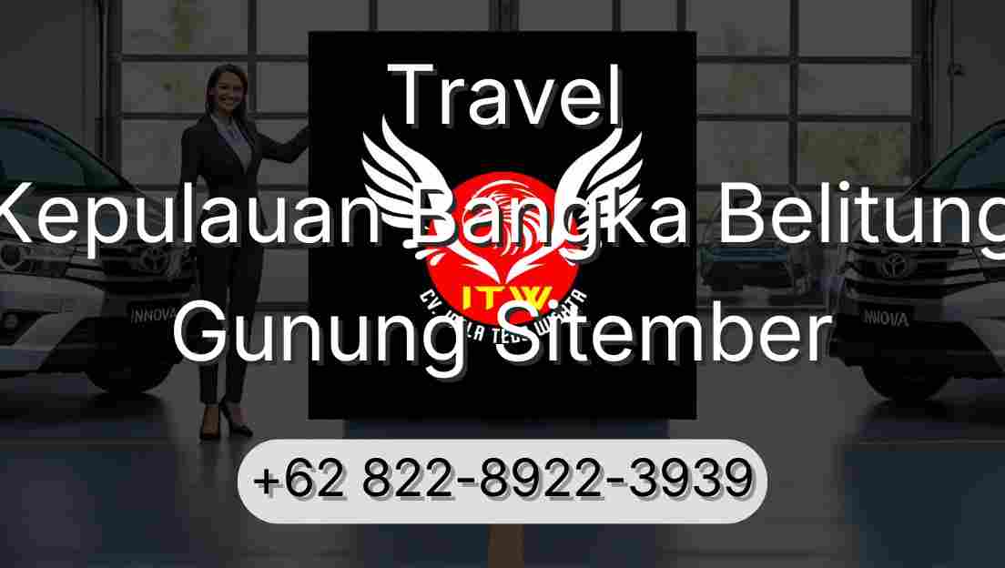 Travel Kepulauan Bangka Belitung Gunung Sitember