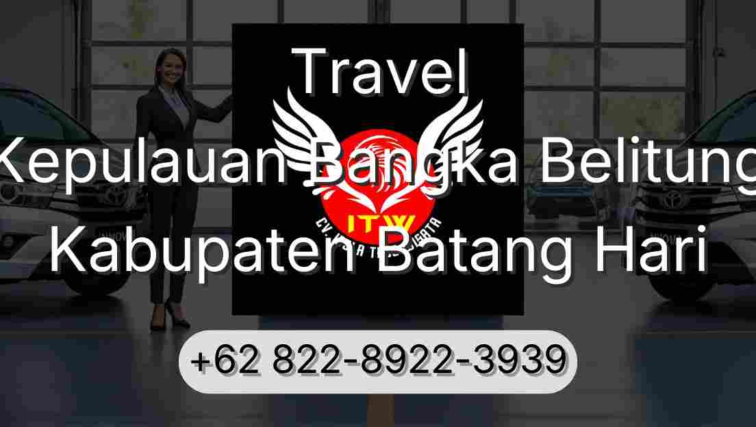Travel Kepulauan Bangka Belitung Kabupaten Batang Hari