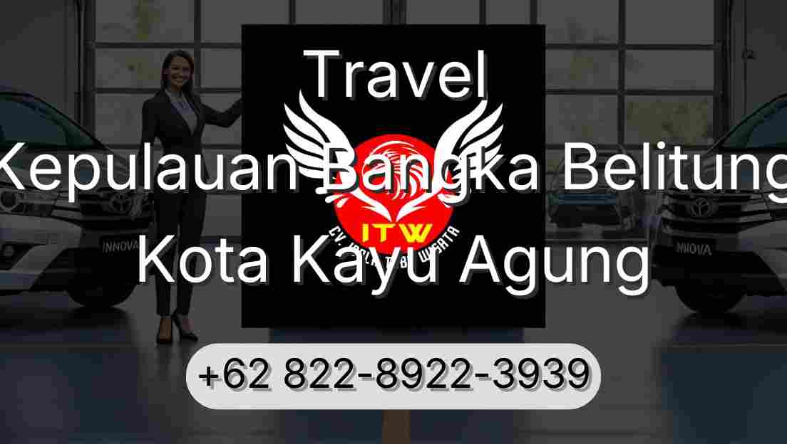 Travel Kepulauan Bangka Belitung Kota Kayu Agung