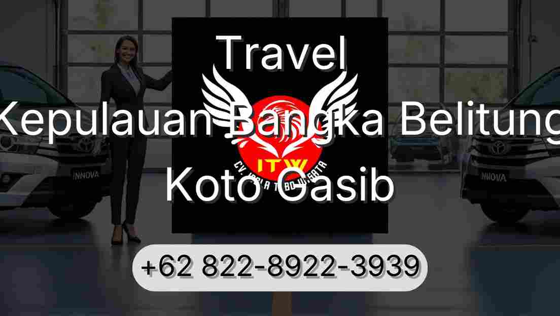 Travel Kepulauan Bangka Belitung Koto Gasib