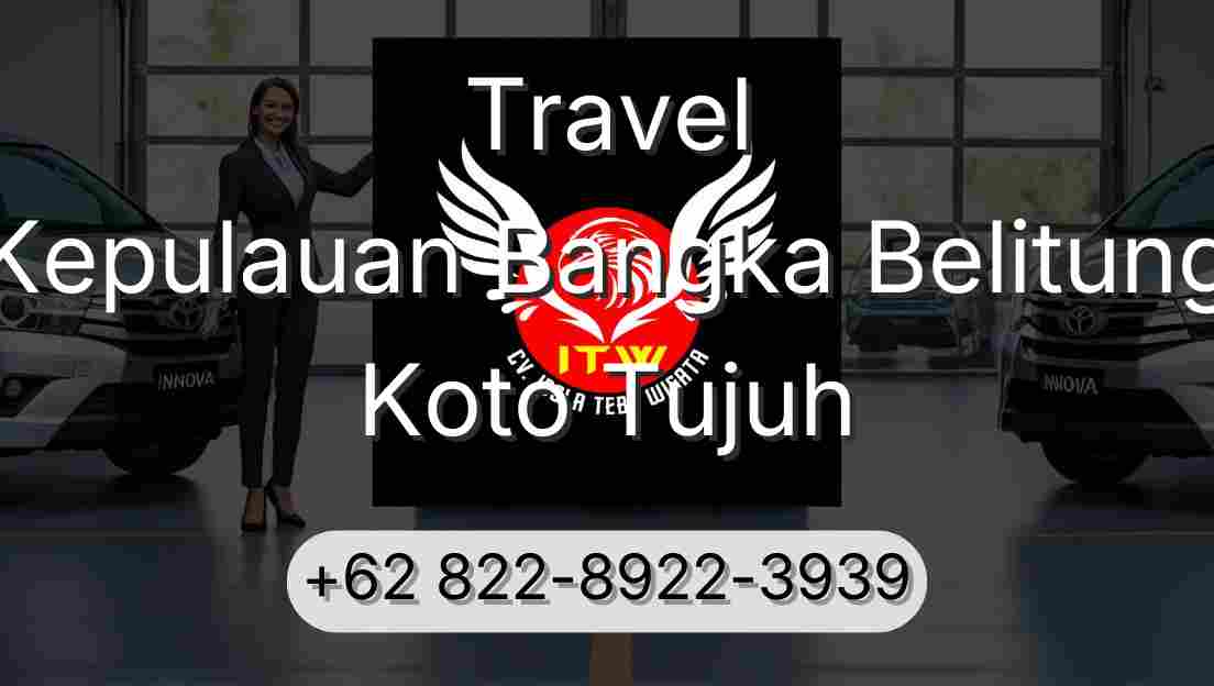 Travel Kepulauan Bangka Belitung Koto Tujuh