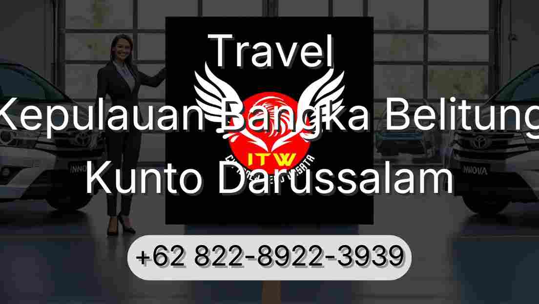 Travel Kepulauan Bangka Belitung Kunto Darussalam