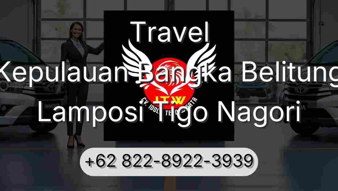 Travel Kepulauan Bangka Belitung Lamposi Tigo Nagori