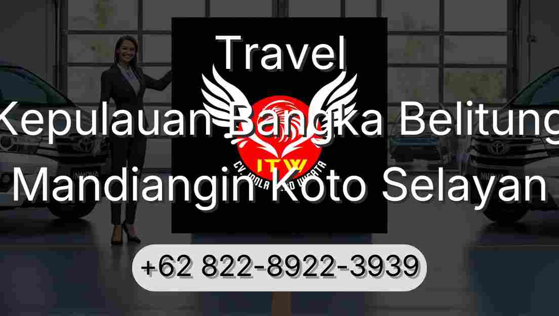 Travel Kepulauan Bangka Belitung Mandiangin Koto Selayan