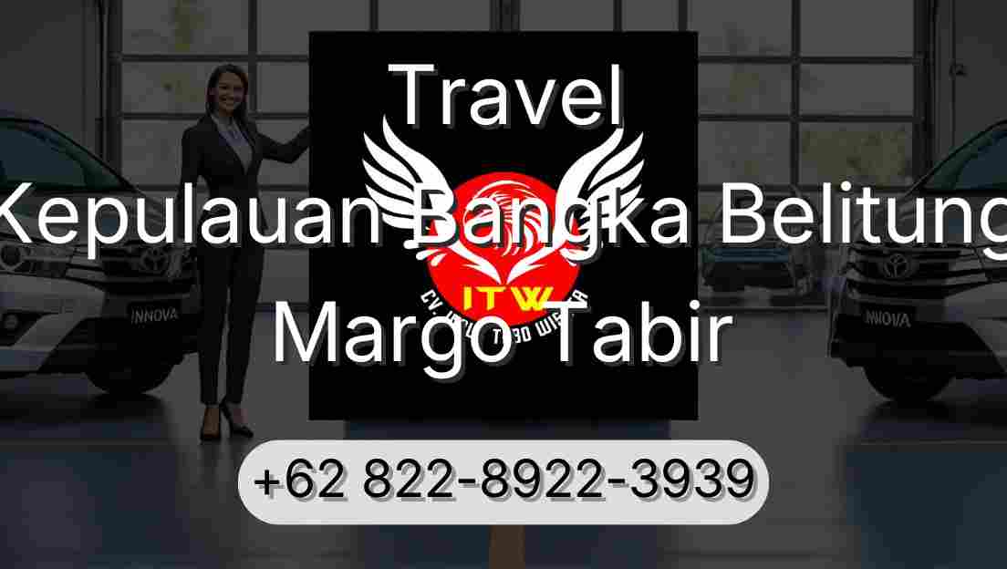 Travel Kepulauan Bangka Belitung Margo Tabir