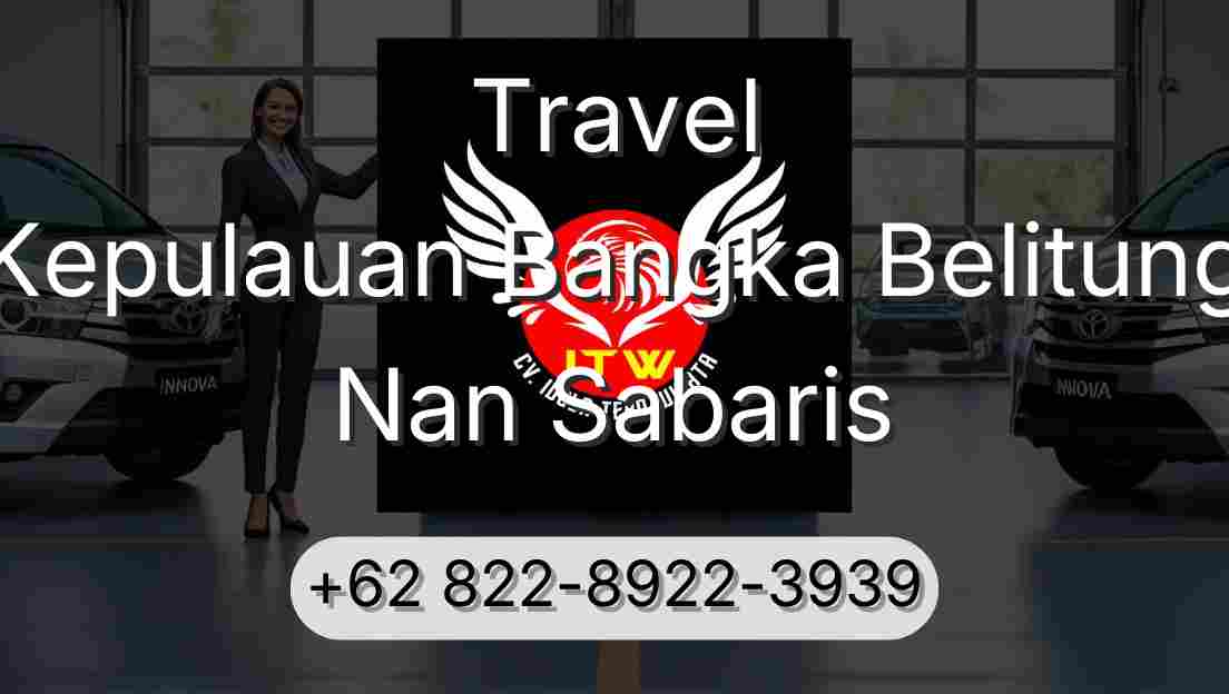 Travel Kepulauan Bangka Belitung Nan Sabaris