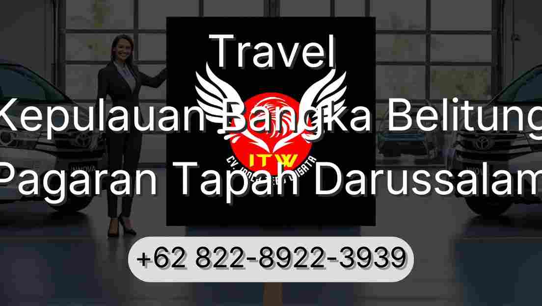 Travel Kepulauan Bangka Belitung Pagaran Tapah Darussalam