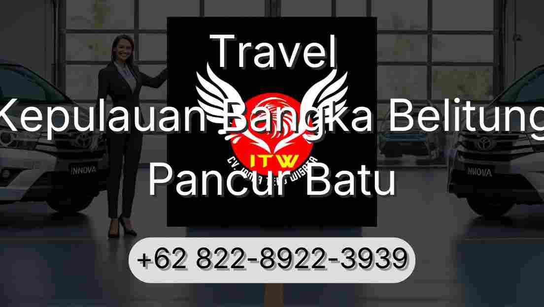 Travel Kepulauan Bangka Belitung Pancur Batu