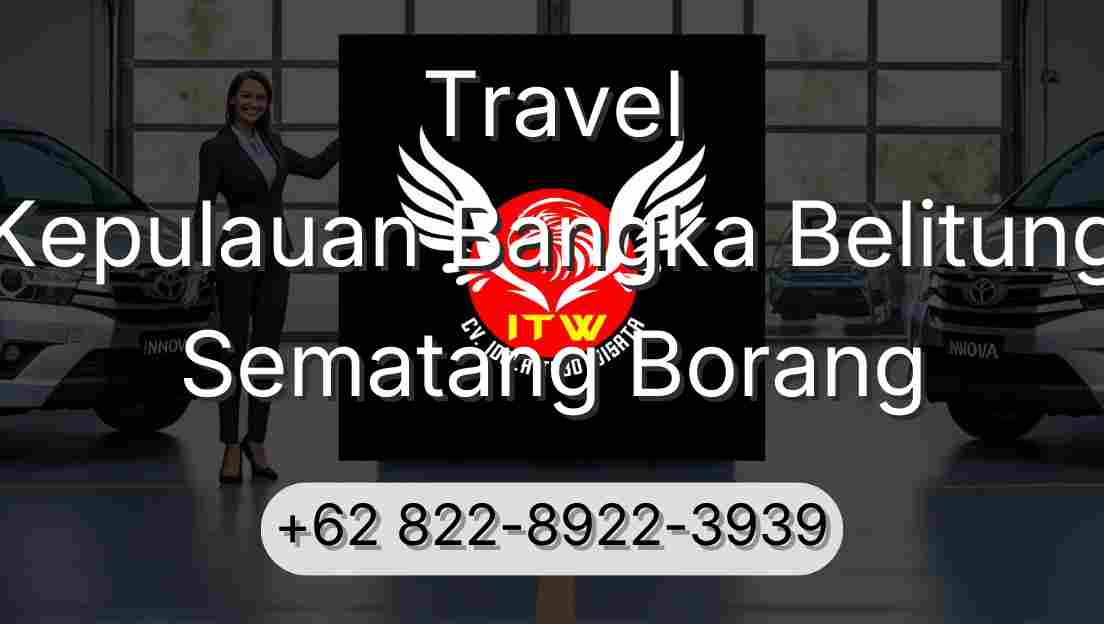 Travel Kepulauan Bangka Belitung Sematang Borang