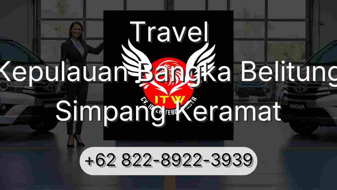 Travel Kepulauan Bangka Belitung Simpang Keramat