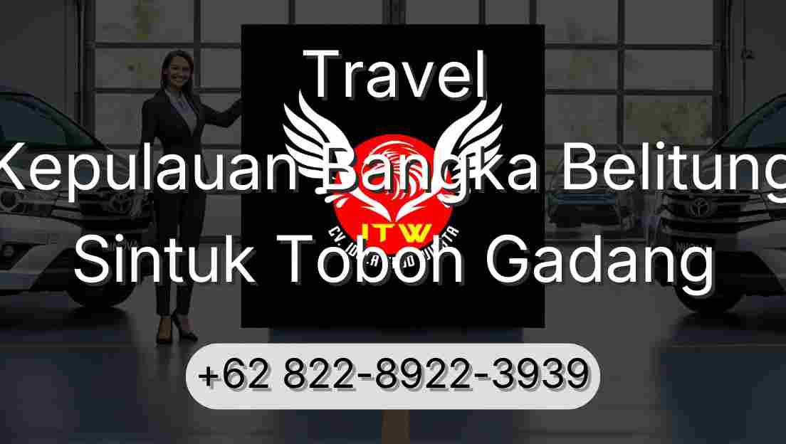 Travel Kepulauan Bangka Belitung Sintuk Toboh Gadang