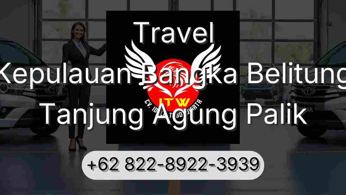 Travel Kepulauan Bangka Belitung Tanjung Agung Palik