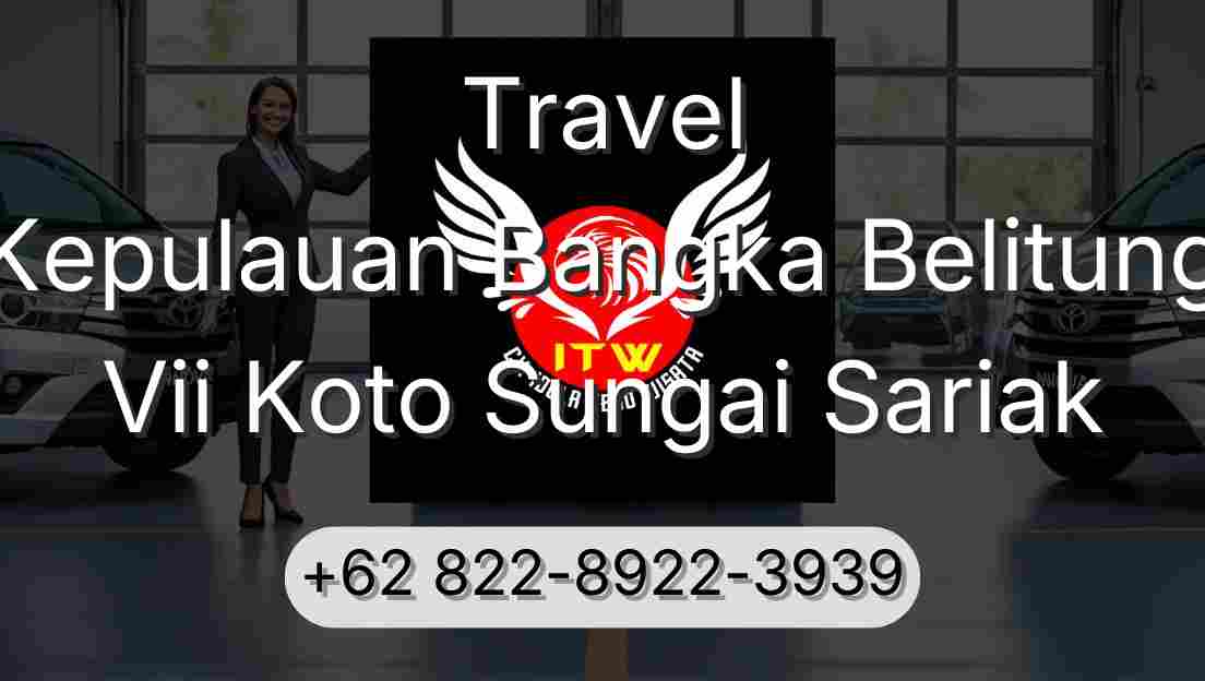 Travel Kepulauan Bangka Belitung Vii Koto Sungai Sariak