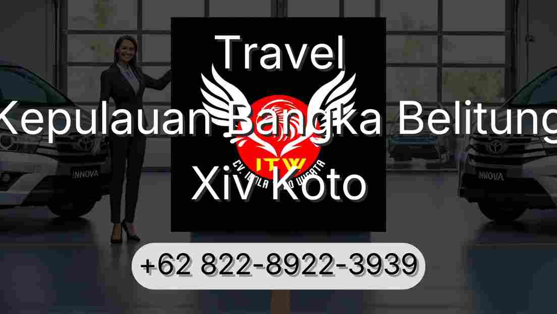 Travel Kepulauan Bangka Belitung Xiv Koto
