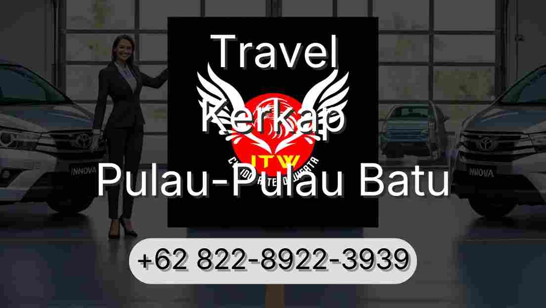 Travel Kerkap Pulau-Pulau Batu
