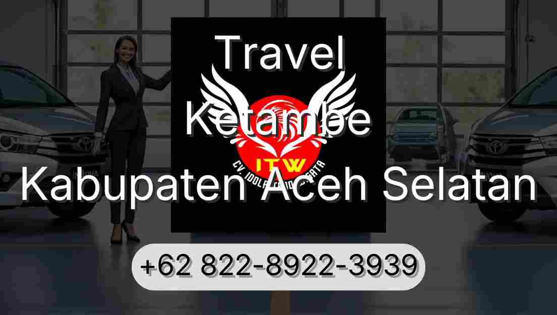 Travel Ketambe Kabupaten Aceh Selatan