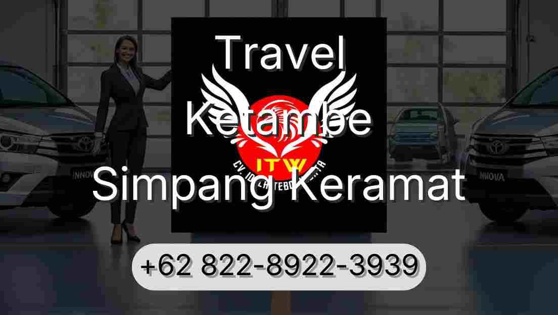 Travel Ketambe Simpang Keramat