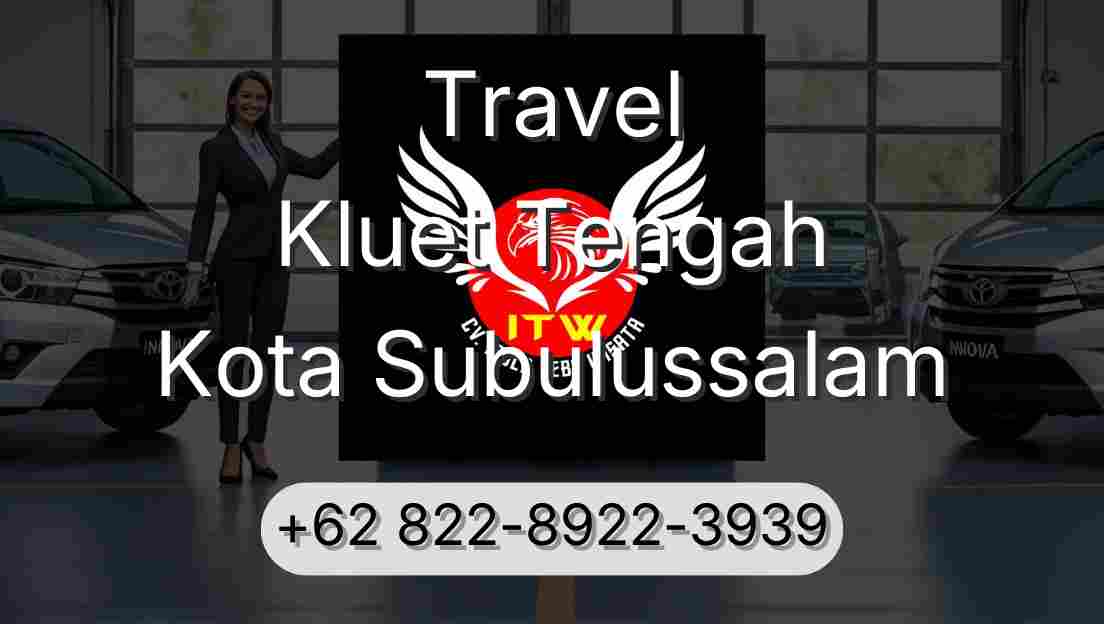 Travel Kluet Tengah Kota Subulussalam