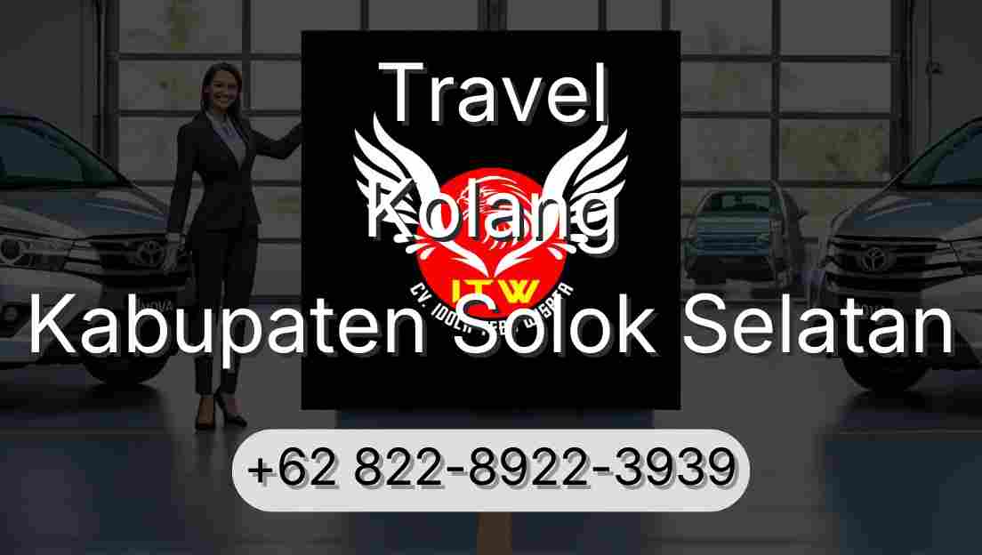 Travel Kolang Kabupaten Solok Selatan