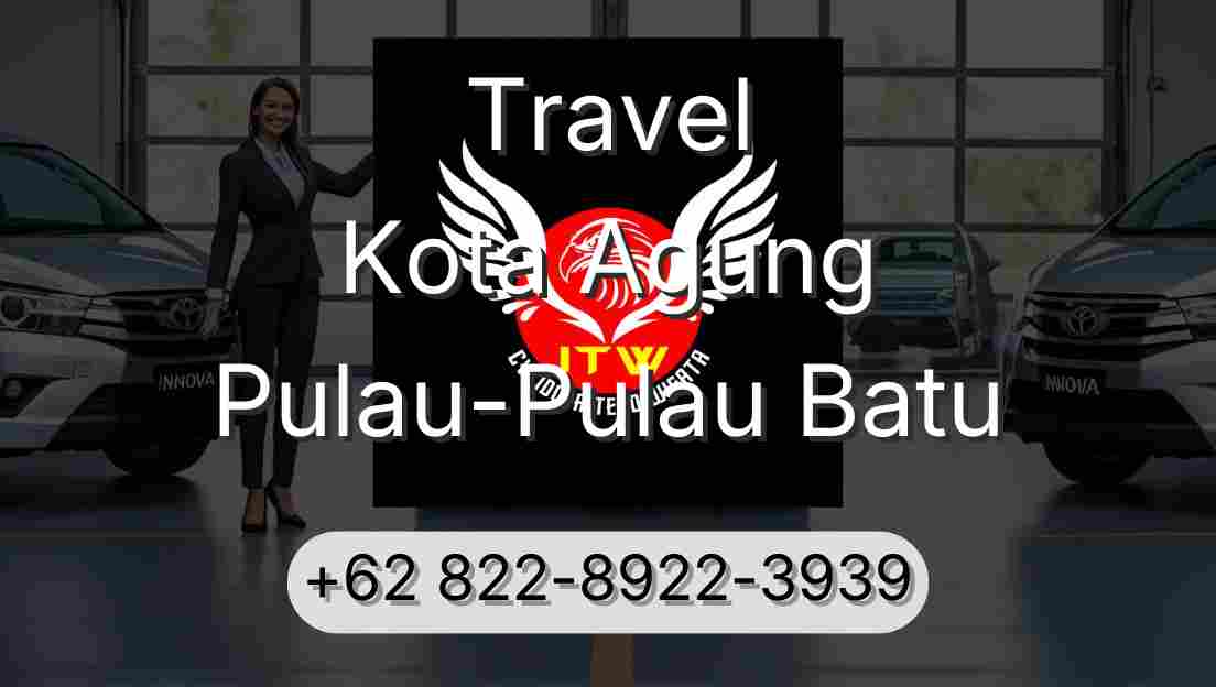 Travel Kota Agung Pulau-Pulau Batu