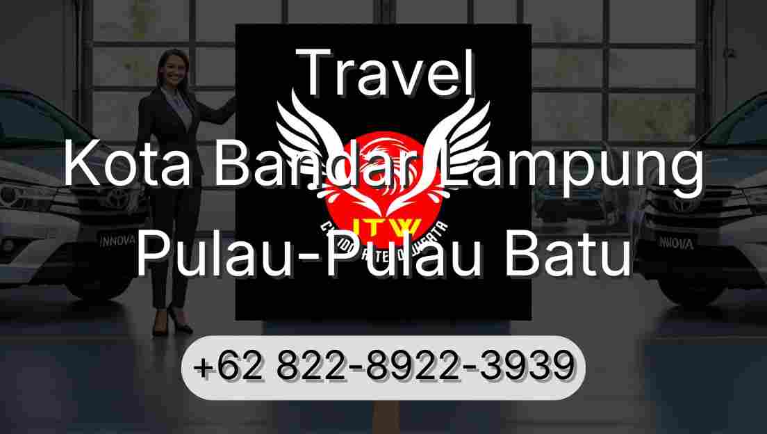 Travel Kota Bandar Lampung Pulau-Pulau Batu