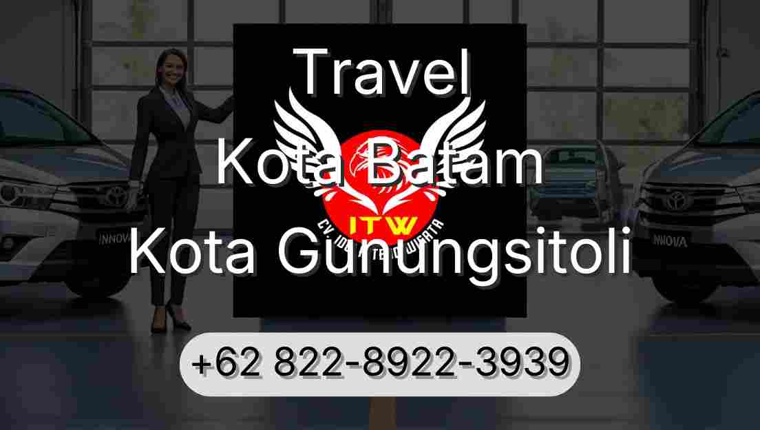 Travel Kota Batam Kota Gunungsitoli