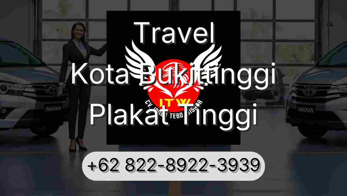 Travel Kota Bukittinggi Plakat Tinggi