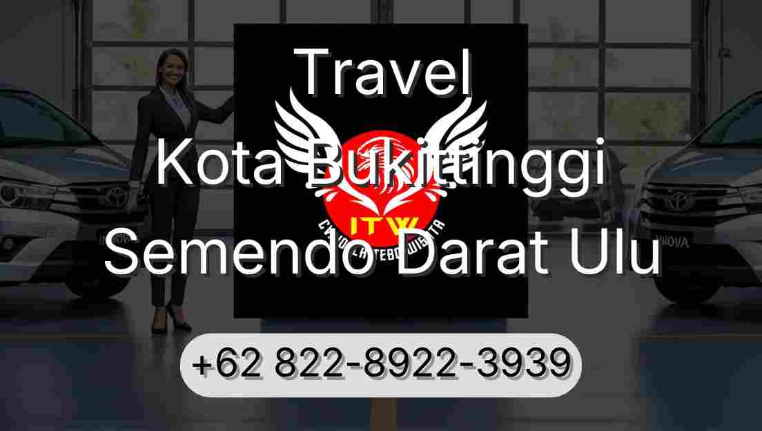Travel Kota Bukittinggi Semendo Darat Ulu