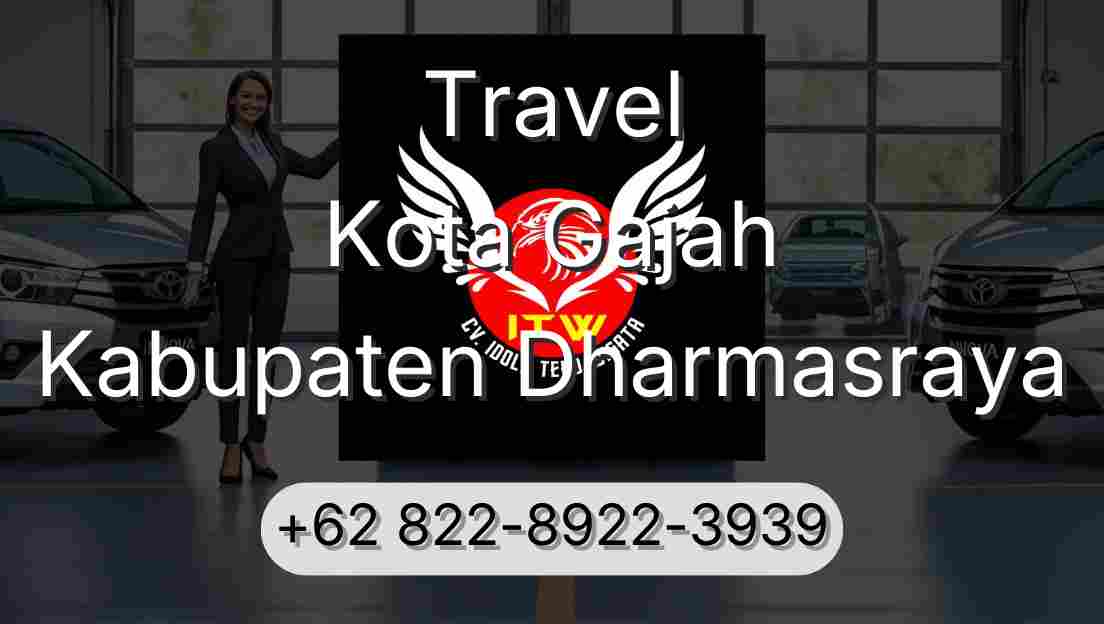 Travel Kota Gajah Kabupaten Dharmasraya