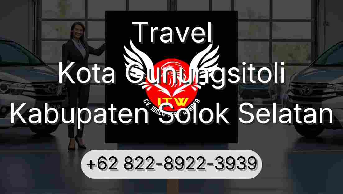 Travel Kota Gunungsitoli Kabupaten Solok Selatan