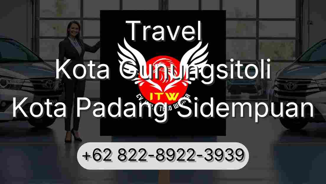 Travel Kota Gunungsitoli Kota Padang Sidempuan