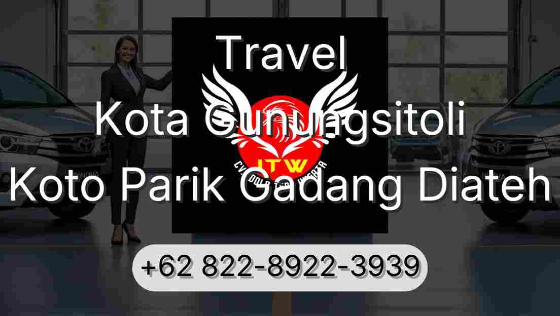 Travel Kota Gunungsitoli Koto Parik Gadang Diateh