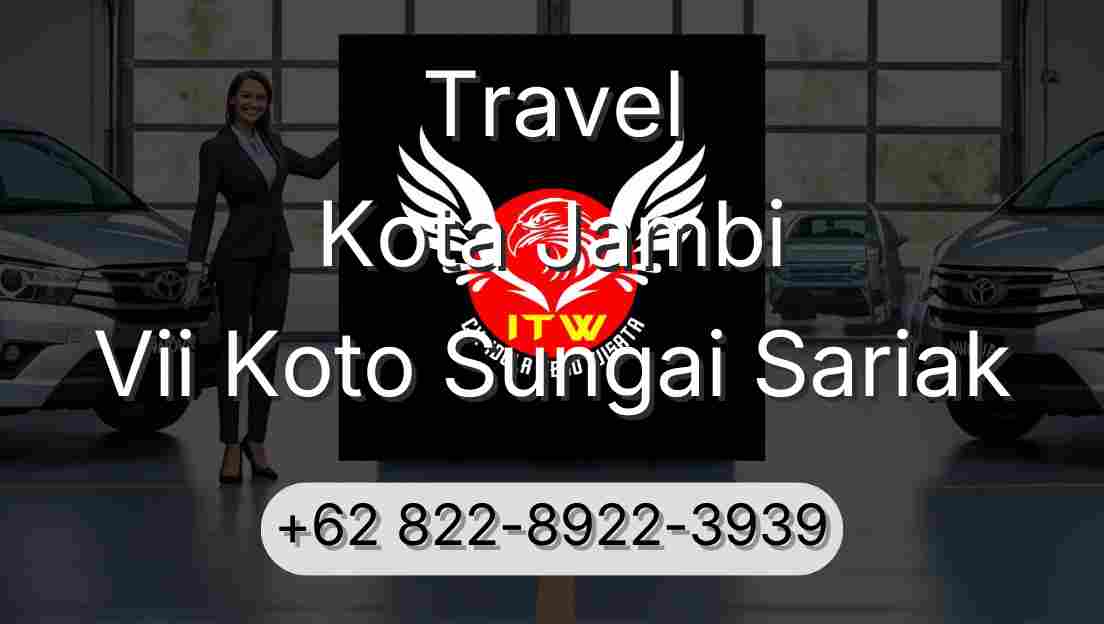Travel Kota Jambi Vii Koto Sungai Sariak