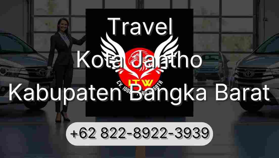 Travel Kota Jantho Kabupaten Bangka Barat