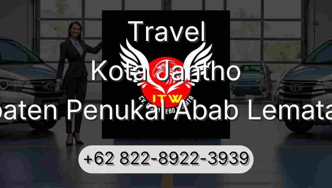 Travel Kota Jantho Kabupaten Penukal Abab Lematang Ilir