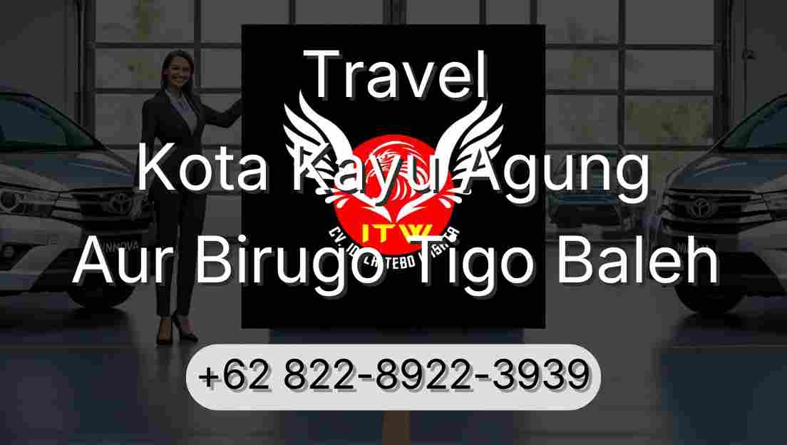 Travel Kota Kayu Agung Aur Birugo Tigo Baleh